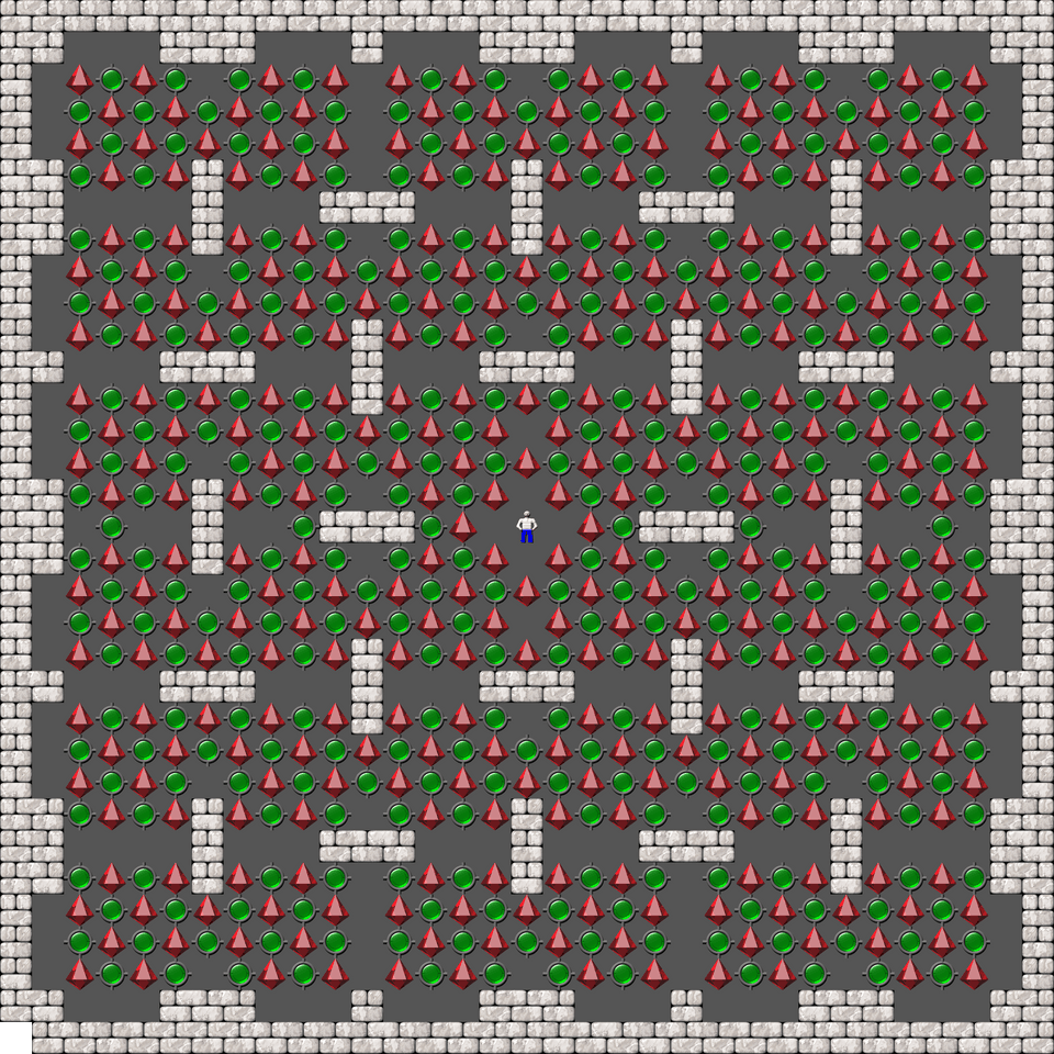 Sokoban Sasquatch 06 Arranged level 86